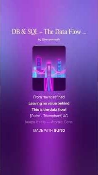 Educational Song - DB & SQL The Data Flow V2