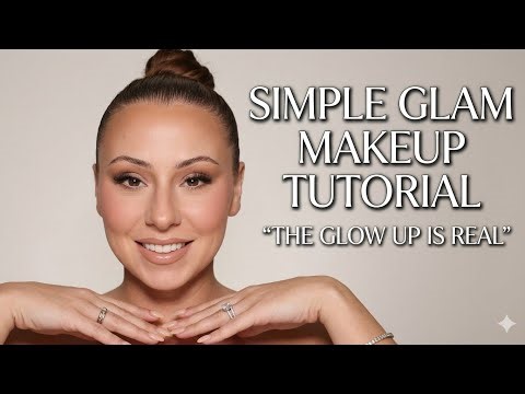 Simple Glam Makeup Tutorial 💄 | Soft Glam Look for Beginners | Easy Everyday Glam 2026