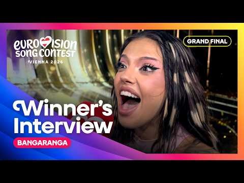 Dara's reacts to winning Eurovision! 🇧🇬 Eurovision Winner's Interview | #Eurovision2026