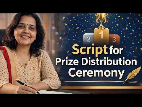 Best Anchoring Script for Prize Distribution Ceremony (Easy & Professional)