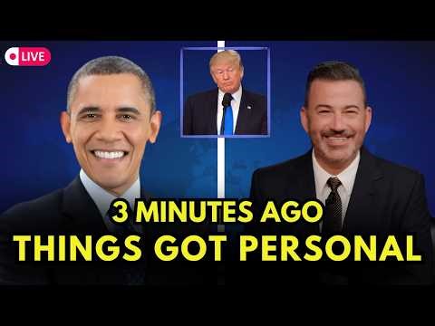 Barack Obama & Jimmy Kimmel TEAM UP on LIVE TV — Donald Trump LOSES Control