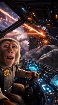 "Miko Monkey vs Alien Mystery Begins! 🔥 Part 1"#aivideo #riofilm