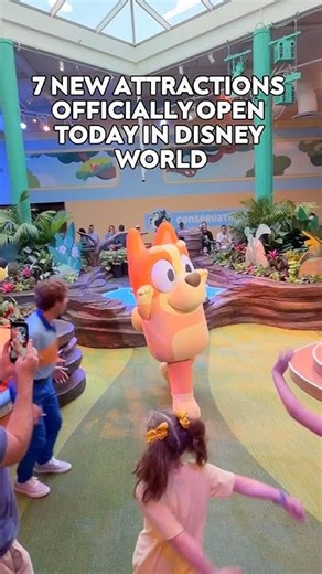 7 NEW ATTRACTIONS OFFICIALLY OPEN IN DISNEY WORLD TODAY