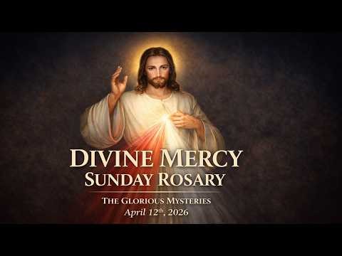 Divine Mercy Sunday Rosary ❤️ Glorious Mysteries | Let Jesus Restore You❤️ April 12, 2026 [VIRTUAL]