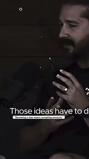 Shia LaBeouf: Becoming A Man Changes Everything 💯 #youtubeshorts #youtube #fyp #mentalhealth
