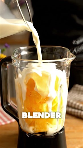 4-Ingredient Pineapple Coconut Ice Cream | Easy Blender Recipe #easyrecipe