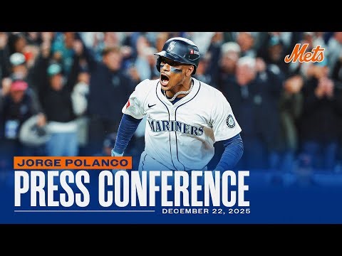 Jorge Polanco Press Conference | December 22, 2025