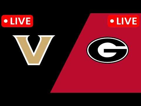 Vanderbilt vs Georgia LIVE HD | NCAAF 2026 | College Football Week 5