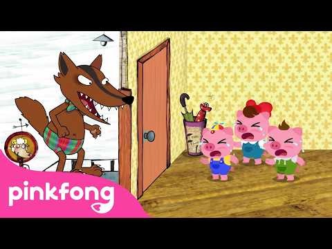 It's a Big Big Bad Wolf 🐺 | Fairy Tales for Kids | Pinkfong