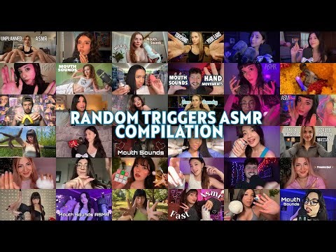 ASMR | Random Triggers Asmr Compilation - Sleep And Relaxing ( Fast & Agressive)