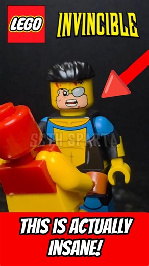 the LEGO INVINCIBLE War Situation is INSANE⁉️🤯😲 #invincible #lego #shorts