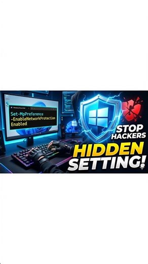 Stop Hackers: Enable the HIDDEN Windows Setting! 🛡️