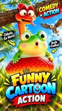 When a Funny Cartoon Becomes an Action Hero! | AI Animation #Shorts