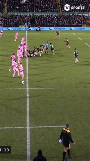 Alex Mitchell 🤝 Tommy Freeman The Northampton Saints duo combined for an outstanding try against Harlequins | Premiership Rugby | #PREMRugby | England Rugby