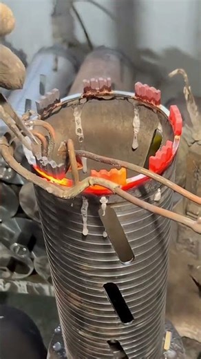 Restoring Core Drill Bits with Induction Brazed Tungsten Carbide Teeth