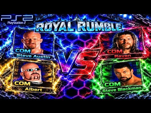 30 SUPERSTAR ROYAL RUMBLE MATCH - WWF SmackDown! Just Bring It PS2