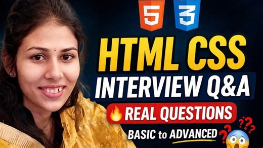 HTML CSS Interview Questions for Frontend Developers | Ranjna Devi posted on the topic | LinkedIn