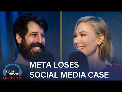 Meta & YouTube Punished for Addictive Algorithms & NASA Wants $20 Billion Moon Base | The Daily Show