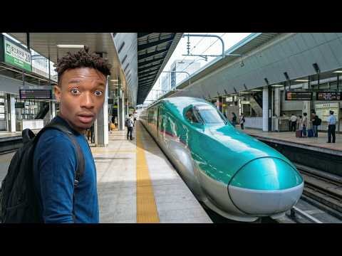 I tried the Fastest Bullet Train in Japan and this happaned.