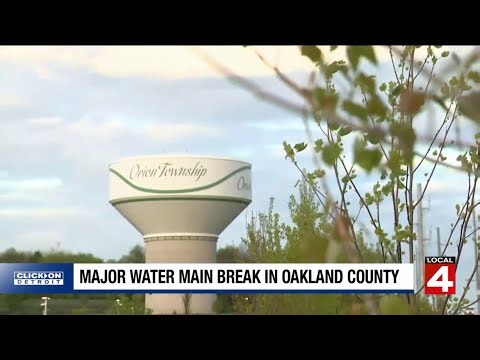 Orion Township combats dwindling water supply after Auburn Hills main break