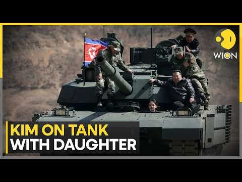 North Korea's Kim Jong Un Leads Tank Drill, Daughter Joins Spotlight | WION
