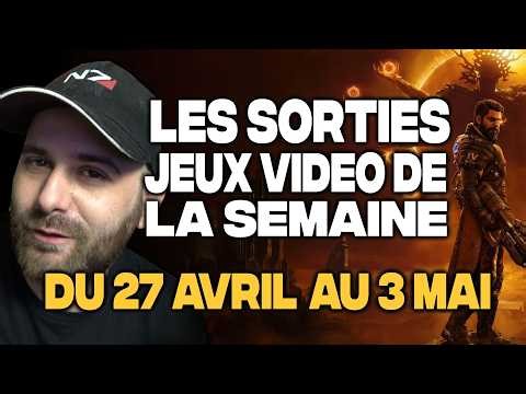 On termine en beauté🔥4 jeux du 27 avril au 3 mai 2026. Les sorties JV de la semaine !
