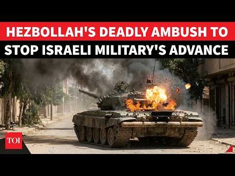 ’10 Israeli Tanks BLOWN UP’: Hezbollah Ambushes IDF Troops, Block Advance | Netanyahu ‘In Shock’