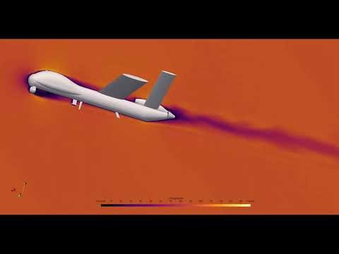 UAV Aerodynamics CFD Simulation with OpenFOAM