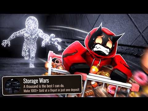 I Unlocked the STORAGE WARS BADGE in DOORS...