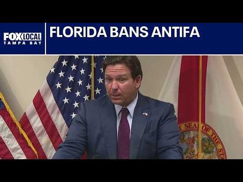 DeSantis names Antifa, CAIR & cartels as terrorist groups in Florida