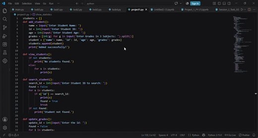#python #pythonprojects #programming #studentproject #learningbydoing #computerscience | Haneen Abdallah | 16 comments