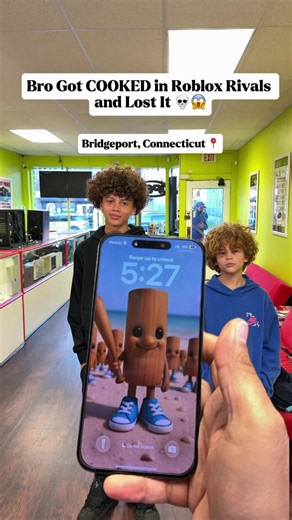 Bro Lost at Roblox Rivals 🫣 #moneytalkswireless #phonerepair #appleiphone #asmr #robloxrivals