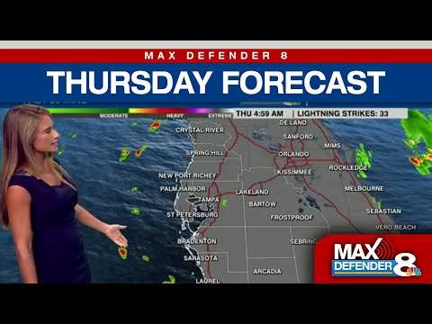 Thursday Tampa Forecast | Max Defender 8