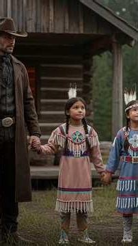 Cowboy Saves Two Apache Girls — But What Their Mother Gave Him Changed His Life Forever