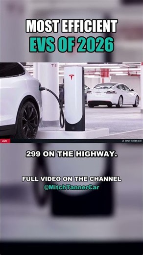 The Most Efficient EVs You Can Buy (and the Worst) - Official EPA Ratings #shorts