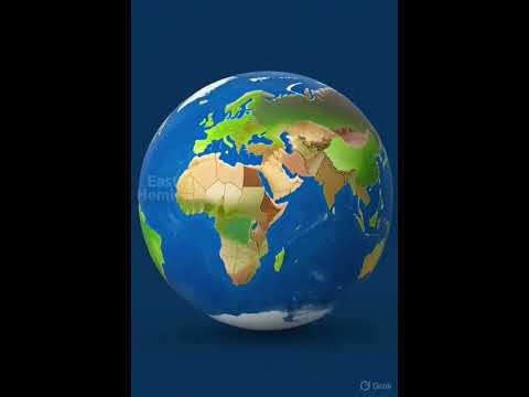 World Map Basics – Map, Continent, Hemisphere, Ocean, Latitude & Longitude”.
