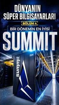 Dünyanın Süper Bilgisayarları Bölüm:4. Bir Dönemin En Güçlü Bilgisayarı: Summit