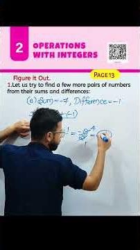 Class 7 Maths Ch 2 Operations with Integers | Q1 | Page 25 | Ganita Prakash #shorts #maths