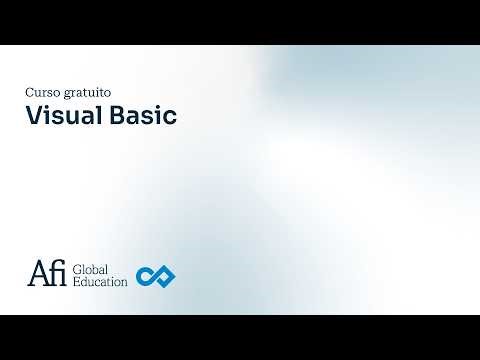 Curso gratuito de Visual Basic (1/2)