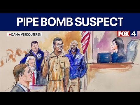 Jan. 6 pipe bomb suspect appears in court