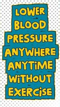 Lower Your Blood Pressure Anywhere Anytime Without Exercise #docgerrytan #endocrinologist #highblood