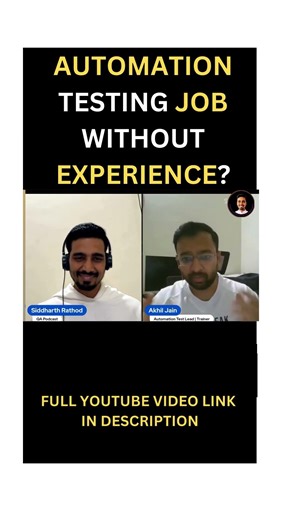 AUTOMATION TESTING JOB WITHOUT EXPERIENCE? #automationtesting #softwaretesting #manualtesting