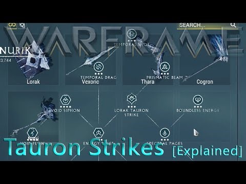 Warframe - Tauron Strikes [Tektolyst Artifacts Explained]