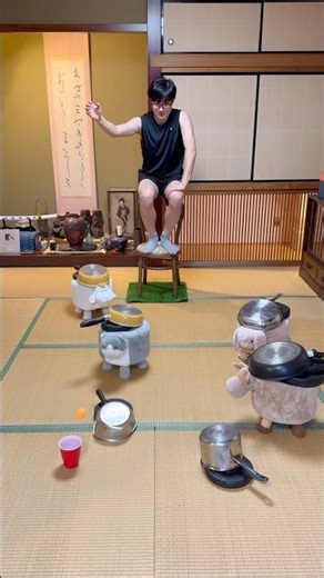 Ping Pong Trick Shots!