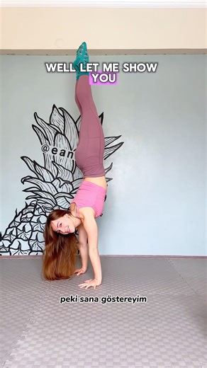 Handstand Easy Tutorial🔥😱 #howto #gymnast #handstand #balance #easytutorial