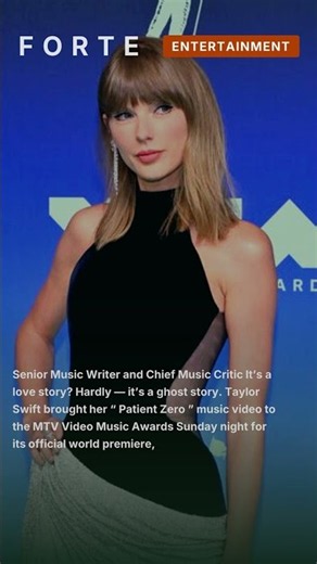 Taylor Swift Premieres ‘Patient Zero’ Music Video at VMAs, Turning Her New ‘Showgirl: Enco #shorts