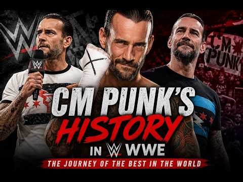 The Untold Story of CM Punk in WWE | Full WWE History & Career Journey #wweg #wrestler #cmpunks