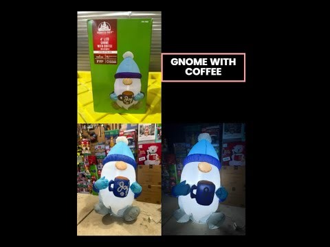 Review: Gnome With Coffee Christmas inflatable