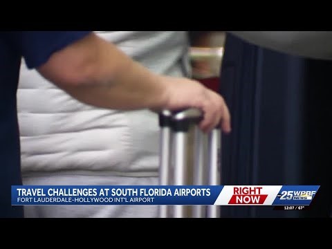 Fort Lauderdale airport faces delays as spring break travel surges
