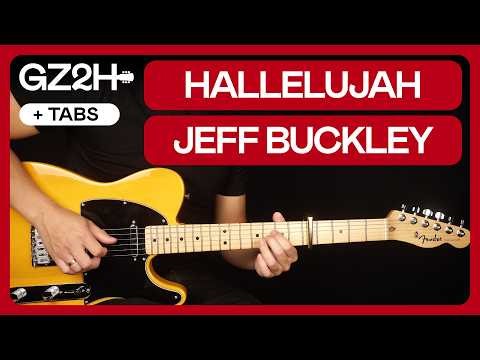 Hallelujah Guitar Tutorial Jeff Buckley Lesson |Fingerpicking + TAB|
